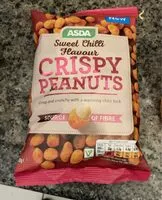 Mängden socker i Sweet chilli crispy peanuts