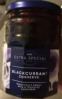 Mängden socker i blackcurrant conserve