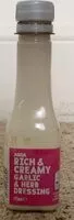 Mängden socker i Rich & Creamy Garlic & Herb Dressing