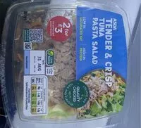 Mängden socker i Temder & crisp tuna pasta salad