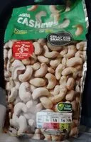 Mängden socker i Cashews