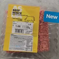 Mängden socker i Mince beef