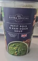 Mängden socker i Petit pois & Ham hock soup
