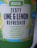 Mängden socker i Zesty Lime and Lemon Refresher