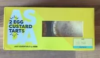 Mängden socker i Egg Custard Tarts