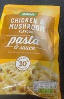 Mängden socker i Asda chicken and mushroom pasta & sauce