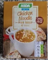 Mängden socker i Chicken noodle mug soup