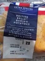 Mängden socker i British Belle Baking Potatoes