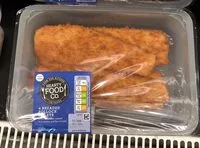 Mängden socker i Breaded pollock fillets