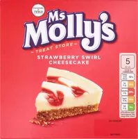 Mängden socker i Strawberry Swirl Cheesecake