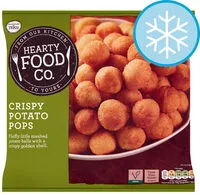 Mängden socker i Hearty Food Co Crispy Potato Pops