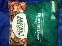 Mängden socker i Mixed vegetables