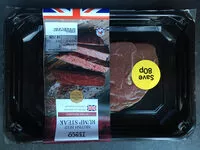 Mängden socker i Irish beef rump steak