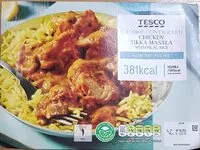 Mängden socker i Chicken Tikka Masala With Pilau Rice Low Fat