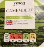 Mängden socker i Camembert