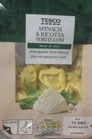 Mängden socker i Spinach and Ricotta Tortelloni