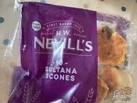 Mängden socker i Sultana Scones