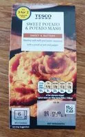 Mängden socker i Sweet potato and potato mash