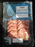Mängden socker i 14 Saucisson Sec Slices