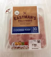 Mängden socker i Cooked Ham