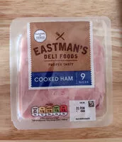 Mängden socker i Cooked Ham