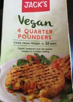 Mängden socker i vegan 4 quarter pounders