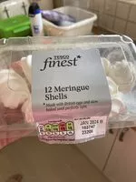 Mängden socker i Tesco Finest Meringue Shells