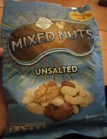 Mängden socker i Mixed nuts unsalted