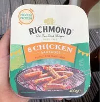 Mängden socker i Chicken sausages