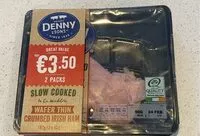 Mängden socker i Wafer thin crumbed Irish ham