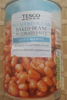 Mängden socker i Baked Beans in Tomato Sauce (no added sugar)