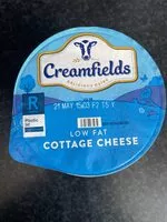 Mängden socker i Creamfields low fat cottage cheese