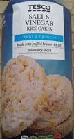 Mängden socker i Salt & Vinegar Rice Cakes