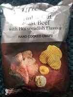 Mängden socker i Crinkle cut hand cooked crisps