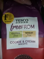 Mängden socker i Free From Cookie & Cream Biscuits