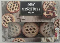Mängden socker i Spiced rum mince pies