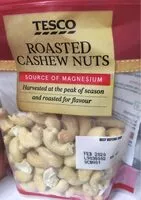 Mängden socker i Roasted cashew nuts