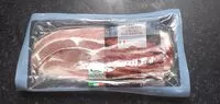 Mängden socker i Unsmoked streaky rasher