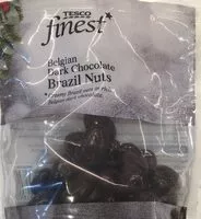 Mängden socker i Belgian dark chocolate brazil nuts