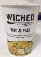 Mängden socker i Mac & peas