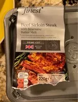 Mängden socker i Beef Sirloin Steak