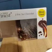 Mängden socker i 2 pot au Chocolat