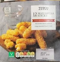 Mängden socker i mozzarella sticks