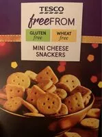 Mängden socker i Tesco Free From - Mini Cheese Snackers