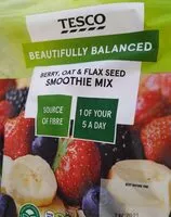 Mängden socker i Berry, oat & flax seed smoothie mix