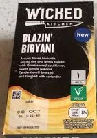 Mängden socker i Blazin' biryani