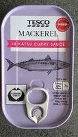 Mängden socker i Mackerel in KaTsu Curry sauce