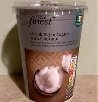 Mängden socker i Tesco Finest Greek Style Yoghurt with Coconut
