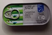 Mängden socker i Cantabrian anchovy