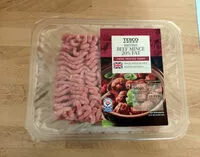 Mängden socker i Beef mince